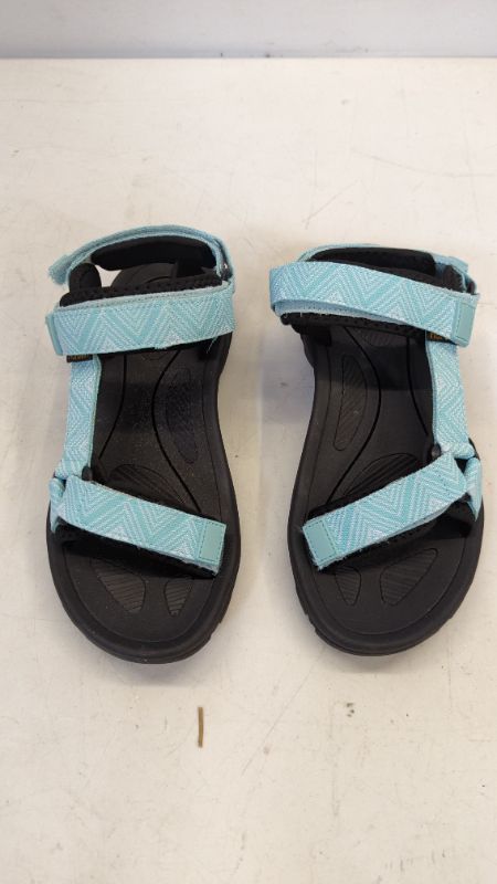 Photo 2 of Women's Sport Sandals Water Outdoor Athletic Hiking Sandals with Arch Support Adjustable Velcro Beach Shoes Size 7.5