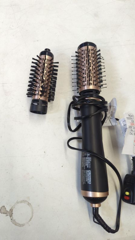 Photo 2 of Beautimeter Hair Dryer Brush 3-in-1 Round Hot Air Spin Brush Kit for Styling