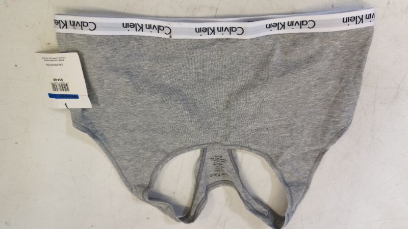 Photo 2 of Calvin Klein Women's Carousel Logo Bralette X-Large Grey Heather