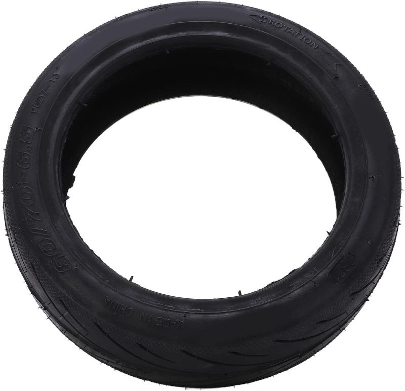 Photo 1 of Electric Scooter Tire, 60/70?6.5 Rubber Vacuum Tire Tubeless Tire for Electric Scooter Replacement
