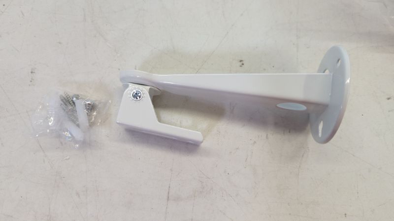 Photo 1 of Drsn Mini Projector Wall Mount/Projector Hanger/CCTV Security Camera Housing Mounting Bracket(White) - for CCTV/Camera/Projector/Webcam - with Load 11 lbs Length 7.8 inch - Rotation 360° (White)