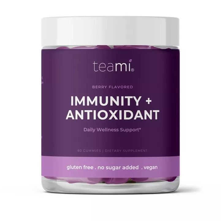 Photo 1 of Teami Immunity & Antioxidant Vitamin Gummies - 60ct

