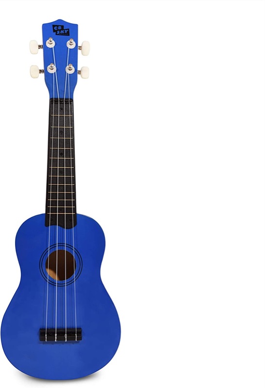 Photo 1 of CB Sky Soprano Ukulele 21"/53cm beginners, students kids guitar (Blue)

CB Sky Soprano Ukulele 21"/53cm beginners, students kids guitar (Blue)
Brand: CB SKY
4.2 out of 5 stars    46 ratings  
$28.99$28.99
FREE Returns 
Eligible for Return, Refund or Repla