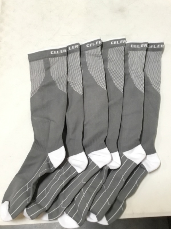 Photo 2 of FITRELL Womens Compression Socks Size S/M Circulation Support 20-30mmHg 3 PAIR