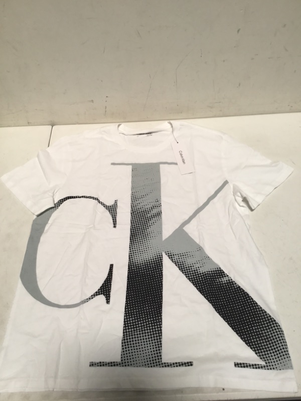 Photo 2 of Calvin Klein Men's Monogram Crewneck T-Shirt (large)