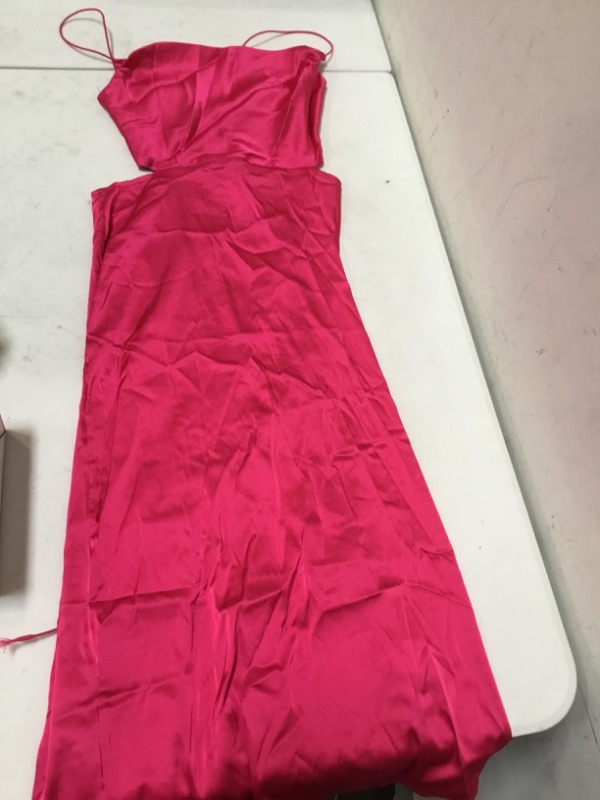 Photo 1 of  Spaghetti Strap Cami Dress Hot Pink Women's Dresses (Women's) M