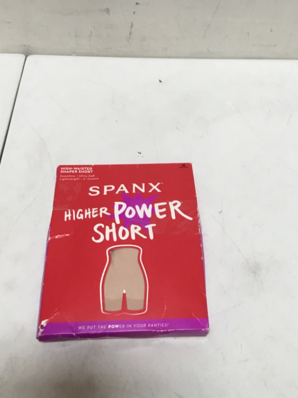 Photo 2 of Spanx Higher Power Shorts - High-Rise Waist Shapewear, Tummy Control, Breathable Medium Soft Nude