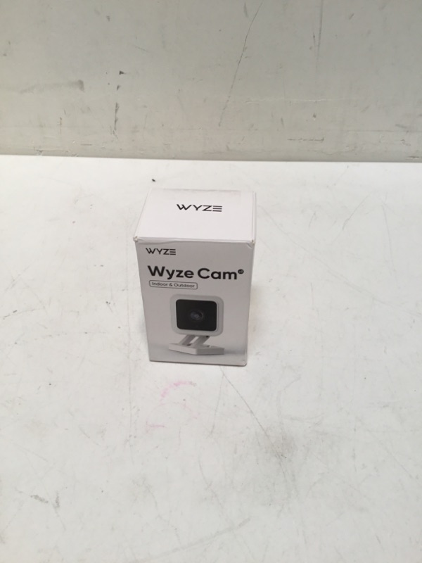 Photo 2 of WYZE Cam v3 with Color Night Vision, Wired 1080p HD Indoor/Outdoor Video Camera, 2-Way Audio, Works with Alexa, Google Assistant, and IFTTT Wyze Cam v3 White 1 Pack