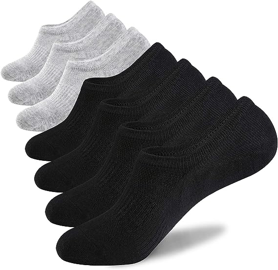 Photo 1 of WANDER No Show Socks Mens 7 Pair Cotton Thin Non Slip Low Cut Men Invisible Sock 6-8/9-11/12-14
