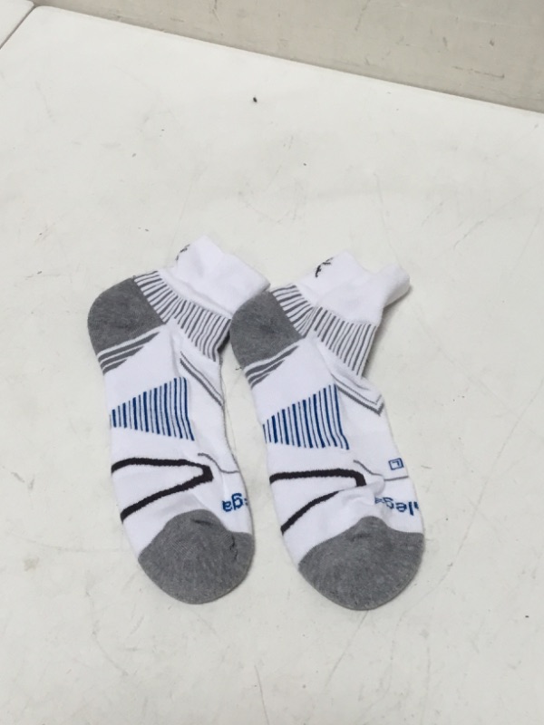 Photo 2 of Balega Enduro Quarter Socks - White
