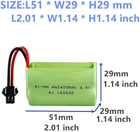 Photo 1 of 3.6v 2800mah ni-mh battery with USB Charger nimh battery recargables 3.6v pack aa size ni mh for rc car toy tools model