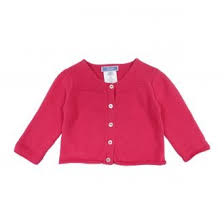 Photo 1 of Jacadi Red Knit Cardigan (0-6 months)