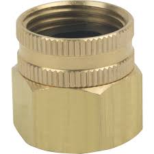 Photo 1 of BrassCraft 3/4 in. FIP x FHT Swivel Brass Adapter HUS11-12-12X
