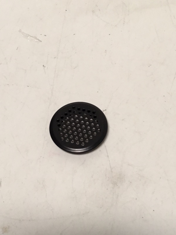 Photo 2 of 50  Pcs Black Air Vents 2.1" (53mm) Circular Soffit Vents Stainless Steel Air Vent Louver Round Mesh Hole Louver for Cabinet Wardrobe Shoecase Honeybee Box