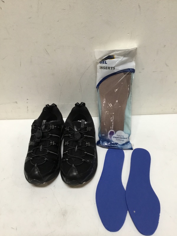 Photo 3 of Dr. Comfort Performance Men's Therapeutic Athletic Shoe: Black/Black 8.5 Wide (E/2E)
