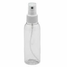 Photo 1 of Empty Fine Mist Spray Bottles - 100 ml (3.5 oz) PET Plastic (Single)
