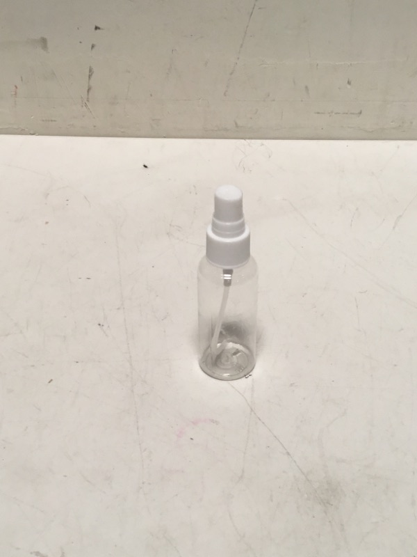 Photo 2 of Empty Fine Mist Spray Bottles - 100 ml (3.5 oz) PET Plastic (Single)
