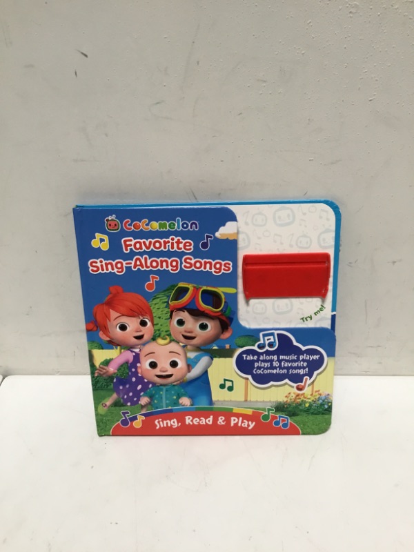 Photo 2 of CoComelon Favorite Sing-Along Songs - Children's Deluxe Music Player Toy and Board Book Set, Ages 1-5