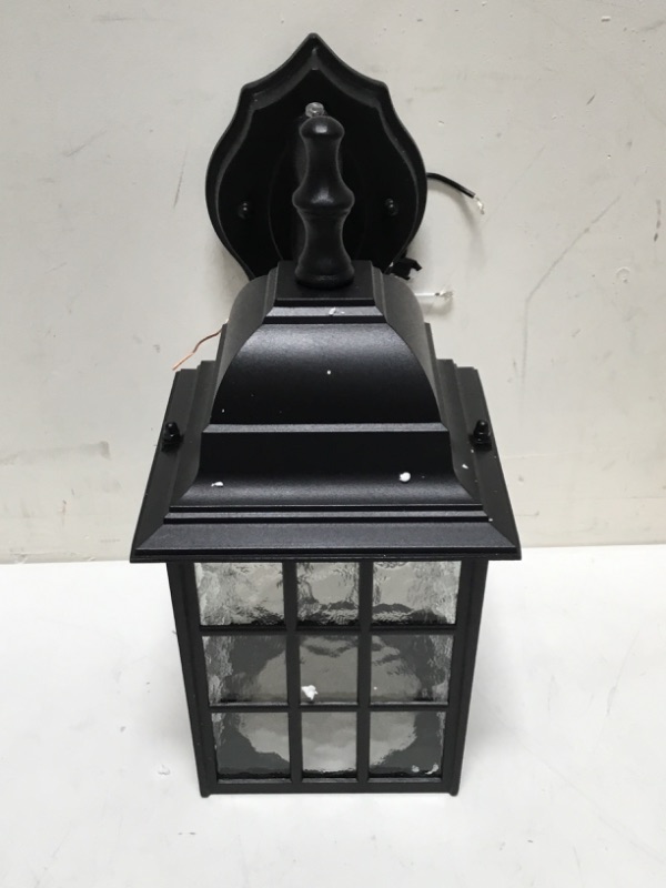 Photo 3 of Dusk to Dawn Outdoor Wall Light Fixtures Wall Mount, Sensor Porch Lights, Exterior Wall Sconce Lighting, Anti-Rust Wall Lamp, Waterproof Wall Lantern, Outside Lights for Garage, Doorway Matte Black