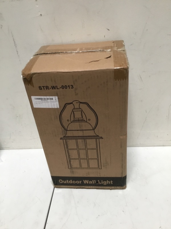 Photo 2 of Dusk to Dawn Outdoor Wall Light Fixtures Wall Mount, Sensor Porch Lights, Exterior Wall Sconce Lighting, Anti-Rust Wall Lamp, Waterproof Wall Lantern, Outside Lights for Garage, Doorway Matte Black