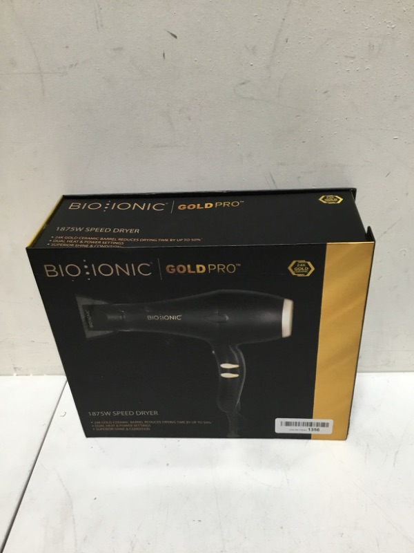 Photo 1 of BIO IONIC Goldpro Dryer