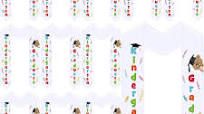 Photo 1 of Yunsailing 12 Pcs Kids Graduation Stole Preschool Kindergarten Printed Graduation Stole Unisex Graduate Sash for Decorations (Preschool)