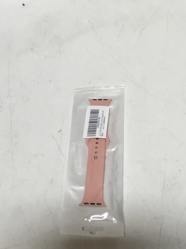 Photo 2 of LAST POSH STAR Soft Silicone Sport Band Strap Compatible with Apple Watch Ultra SE Series 8 7 6 5 4 3 2 1, Vintage Rose, 38L