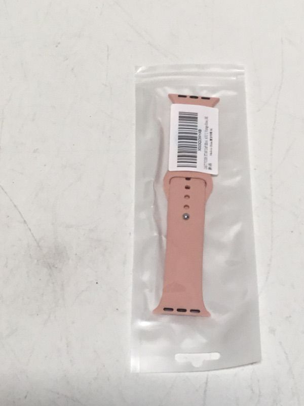 Photo 2 of DAISDJUY OP Sport Silicone Bands Compatible with Apple Watch Bands 38mm 40mm 41mm 42mm 44mm 45mm 49mm iWatch Series 8 7 6 SE 5 4 3 2 1 Strap Women Men, Vintage Rose 38mm/40mm/41mm-S/M