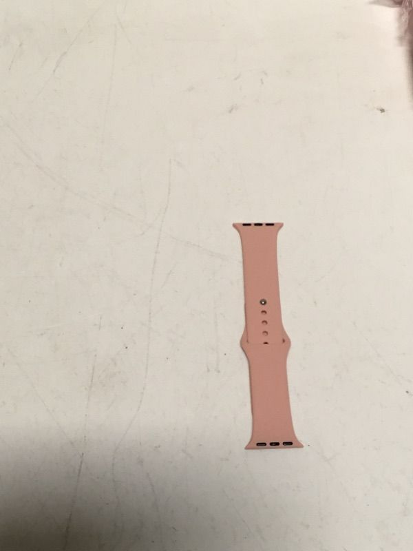 Photo 1 of DAISDJUY OP Sport Silicone Bands Compatible with Apple Watch Bands 38mm 40mm 41mm 42mm 44mm 45mm 49mm iWatch Series 8 7 6 SE 5 4 3 2 1 Strap Women Men, Vintage Rose 38mm/40mm/41mm-S/M