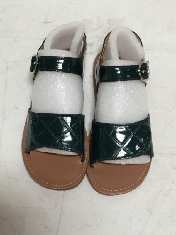Photo 1 of THEE BRON Army Green Princess Sandals Toddler/Little Girl(AA312,Green/8M)
