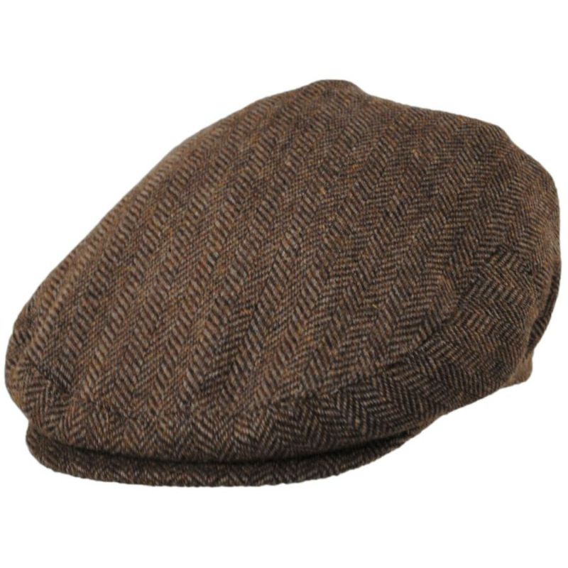 Photo 1 of Bird Rock Herringbone Wool Blend Ivy Cap (L)
