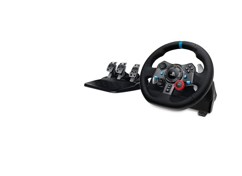 Photo 1 of Logitech G Dual-Motor Feedback Driving Force G29 Gaming Racing Wheel with Responsive Pedals + Logitech G Astro A30 LIGHTSPEED Wireless Gaming Headset Wheel + A30