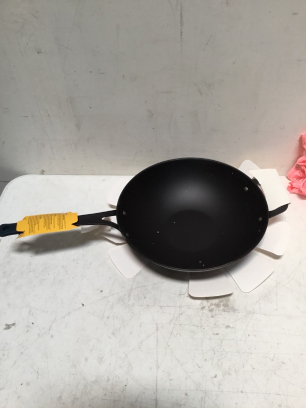 Photo 2 of Tramontina 12.5” Carbon Steel Pre-Seasoned Wok 12.5 in 31.7 cm