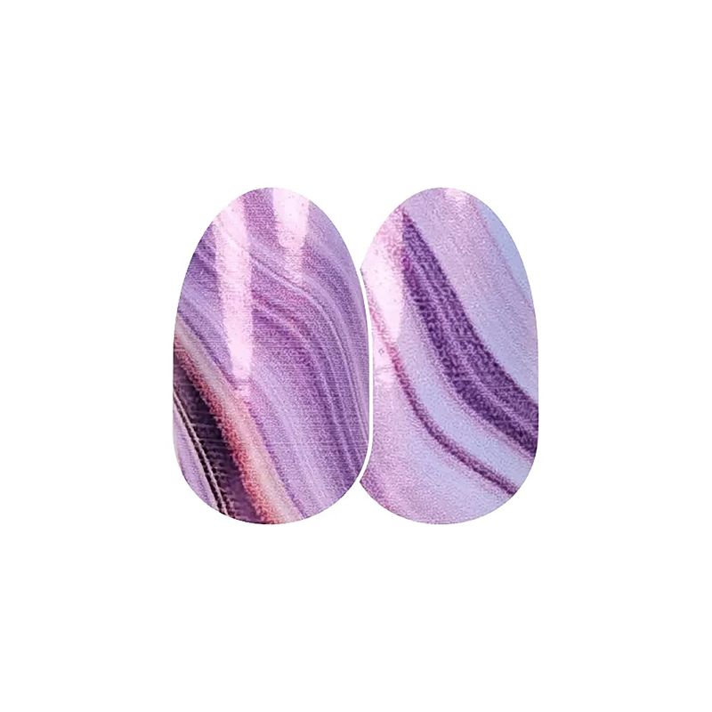 Photo 1 of Ultraviolet Agate - Color Street Nail Strips (Set In Stone)