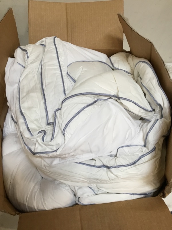Photo 1 of Soft & Cooling Pillow Top Mattress Topper California King with 300TC Cotton Cover, Extra Thick Plush Bed Topper for Back Pain, Overfilled Mattress Pad Cover for Firm Mattress, Fit to 6”-22” Mattress.