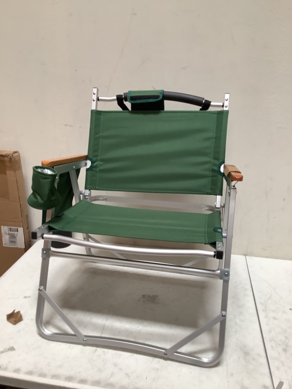 Photo 3 of Homevative Lightweight Camping & Events Chair, Olive Green