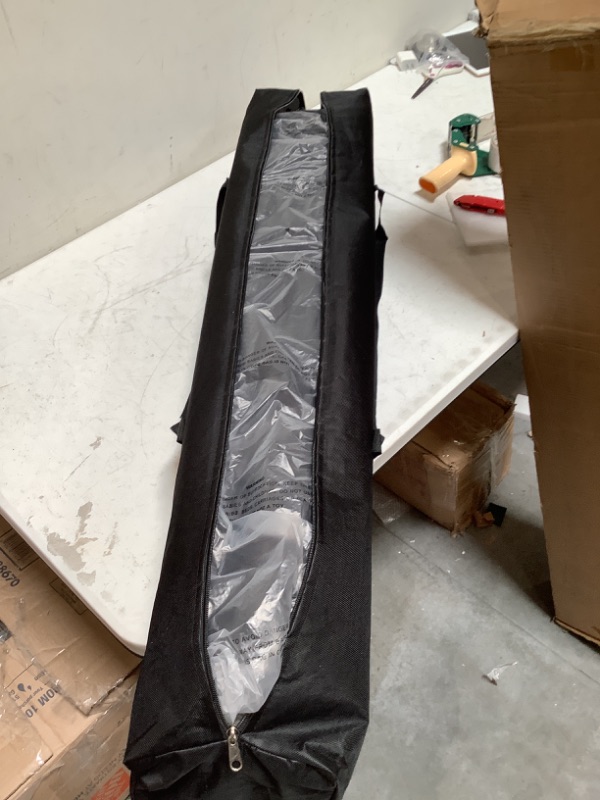 Photo 1 of Pop Up Outdoor Canopy Tent, Heavy-Duty Commercial Grade w/Central Lock, Portable and Instant Folding Shelter with Wheeled Carry Bag and Weight Bag, 10ft x 10ft