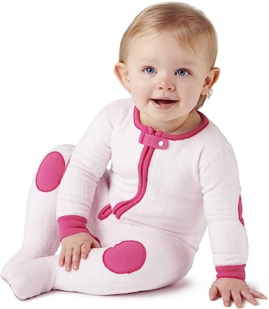 Photo 1 of baby Deedee Double Zipper Onesies, Sleepsie Cuddly Warm Footie Pajama