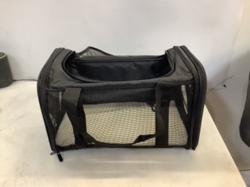 Photo 1 of Small Black Pet Carrier - Small Dog, Cat, Rabbit, Etc. 