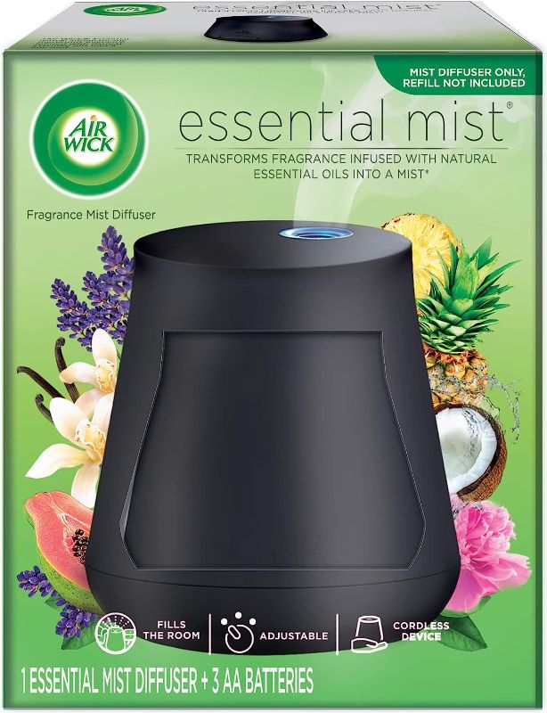 Photo 1 of Air Wick Essential Mist Diffuser, 1ct, Essential Oils Diffuser, Air Freshener