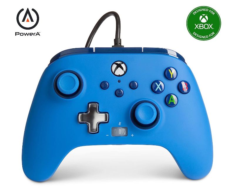 Photo 1 of PowerA Enhanced Wired Controller for Xbox Series X|S - Blue