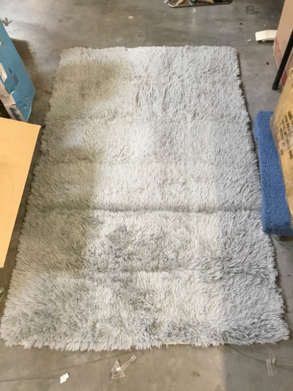 Photo 2 of Gray Shag Rug