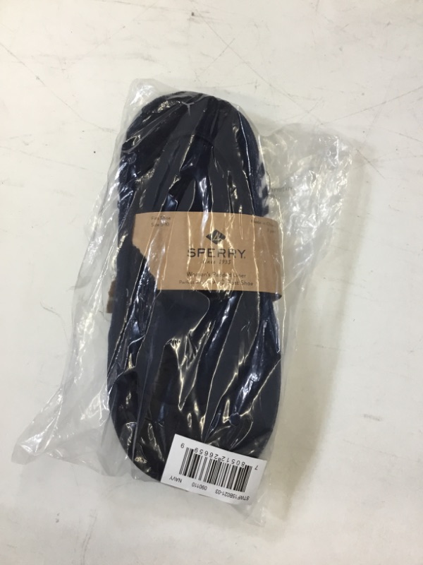 Photo 2 of Sperry Women's Microfiber No Show Socks-3 Pair Pack-Lightweight Casual Micro Liners 5-10 Navy Stripes and Dots