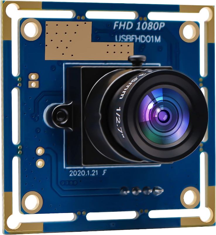 Photo 1 of Magnolia USB Camera Module 1080P 2Megapixel 3.6MM Full HD Webcam Module 720P 60Fps High Speed USB Camera Embedded for Android/Linux/Windows/Mac/UVC Raspberry Pi Camera Module