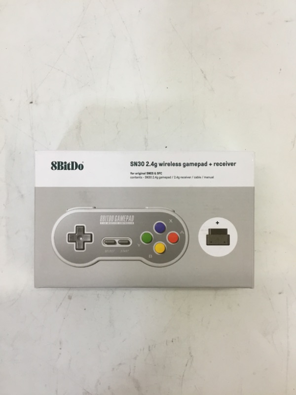 Photo 2 of 8Bitdo Sn30 Pro Bluetooth Controller for Switch/Switch OLED, PC, macOS, Android, Steam Deck & Raspberry Pi 