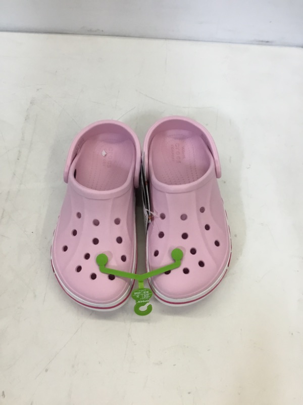 Photo 2 of Crocs unisex-adult Bayaband Clogs 8 Women/6 Men Ballerina Pink/Candy Pink