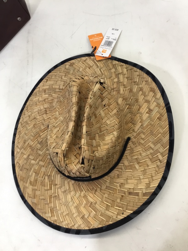 Photo 2 of Quiksilver Men's Pierside Lifeguard Beach Sun Straw Hat