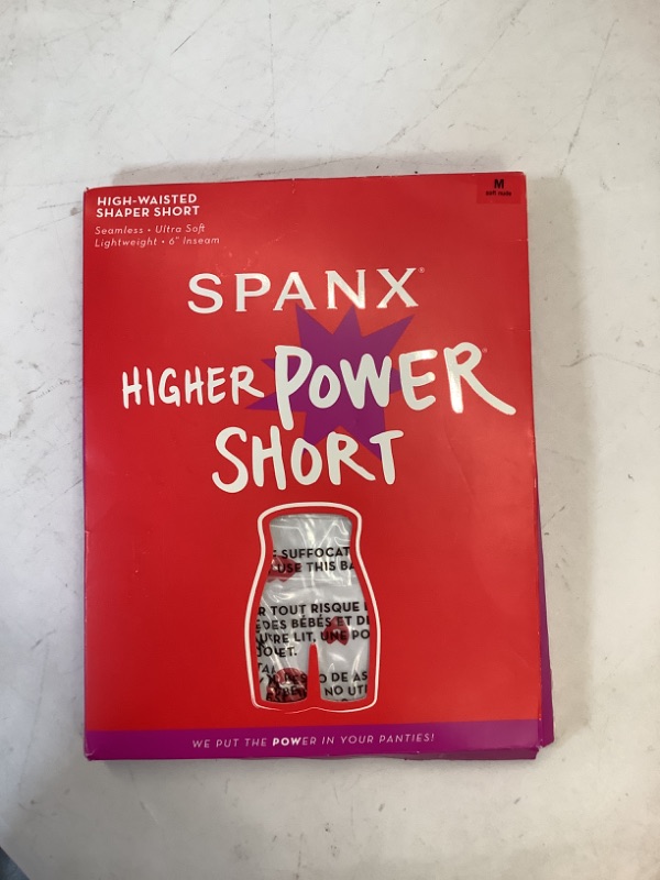 Photo 2 of Spanx Higher Power Shorts - High-Rise Waist Shapewear, Tummy Control, Breathable