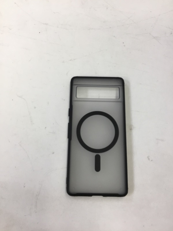 Photo 2 of TIANNIUKE Magnetic Case for Google Pixel 7, Translucent Matte Anti-Fingerprint, Compatible with MagSafe, Slim Fit Shockproof Protective Phone Case for Pixel 7 Case (2022) -Black Pixel 7 Case Black