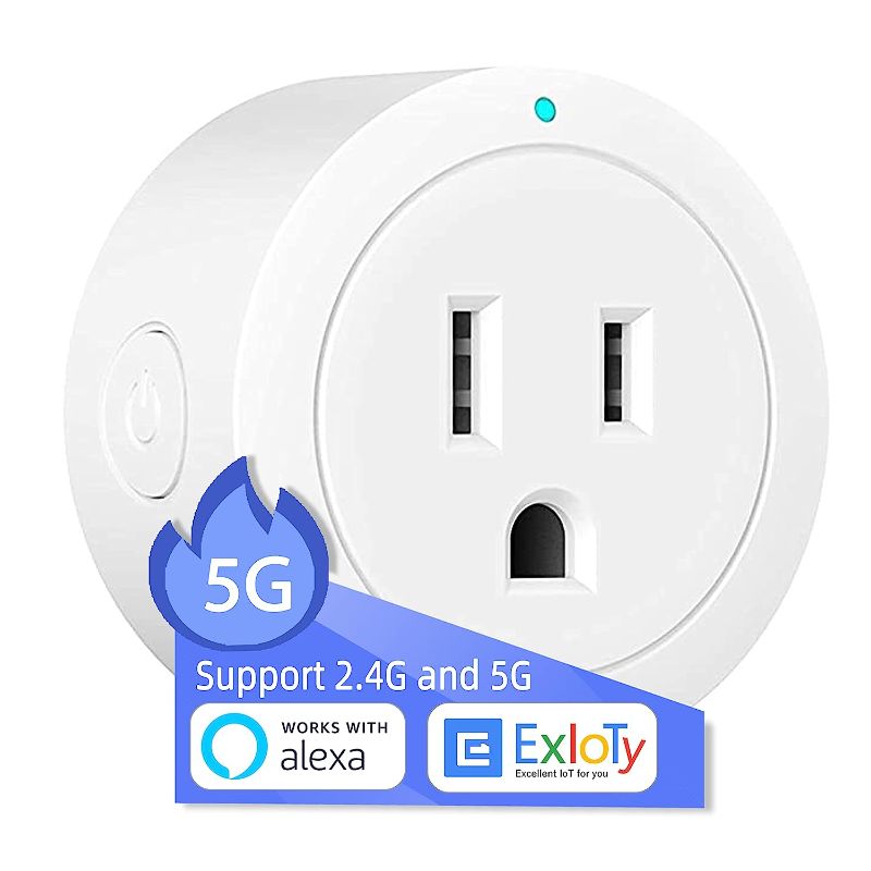 Photo 1 of Alexa Smart Plug Exioty, Simple Set Up with One Voice Command, “Amazon Alexa” APP Remote Control, Voice Control, Timer & Schedulete, Stable Connection, Bluetooth Mesh, Require Alexa Echo